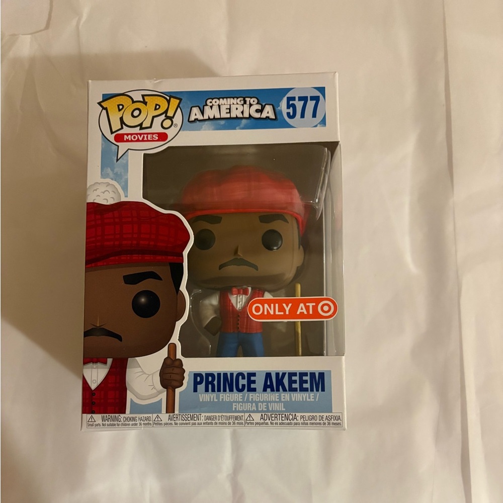 Brand New Coming to America Prince Akeem Funko Pop